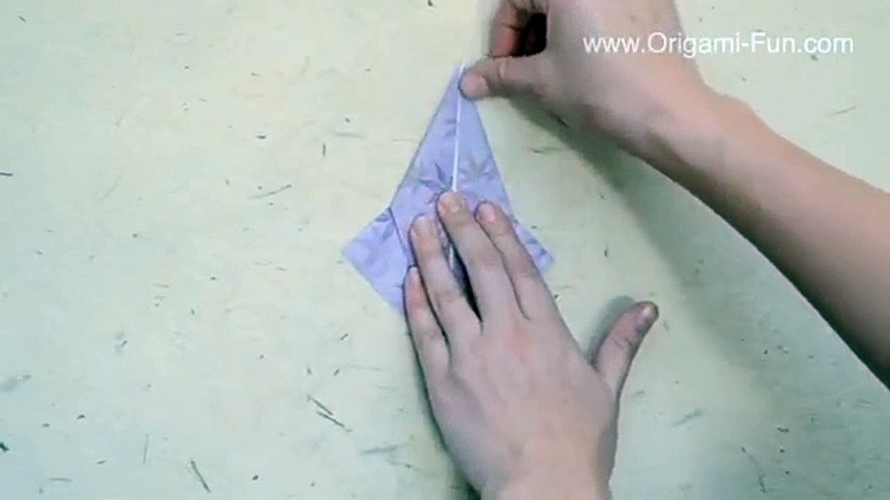 Origami Crane Instructions: Www.Origami-Fun.Com