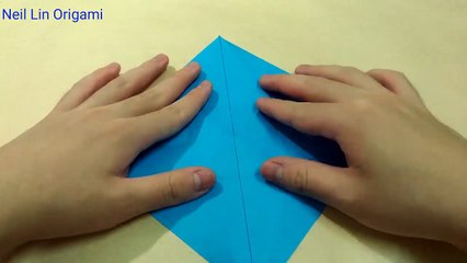 Easy Origami: Paper Parrot / How To Make Origami 3D Parrot