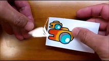 2 Among Us Transformations Arts & Paper Crafts Tutorial