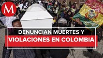 Denuncian asesinatos y violaciones a manos de la policía de Colombia