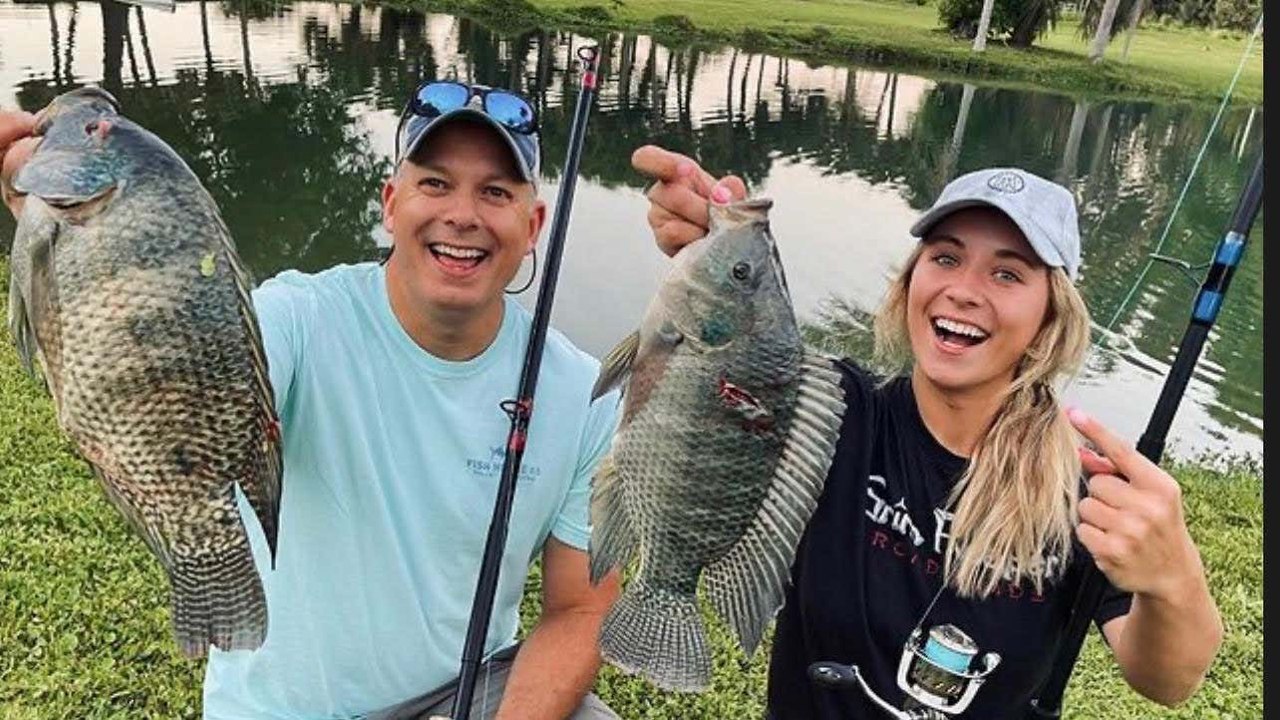 Using a Blowgun to Shoot Invasive Tilapia Down in Florida