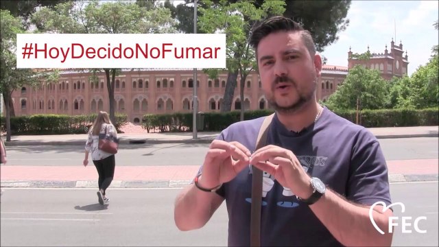 Campaña dejar de fumar / tabaco de la Fundación Española del Corazón 1