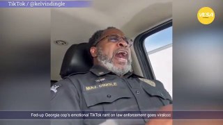 Fed up Georgia cops emotional TikTok rant on law enforcement goes viral