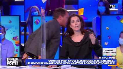 Face à Solveig Halloin, activiste pour la protection animale, Benjamin Castaldi quitte le plateau !