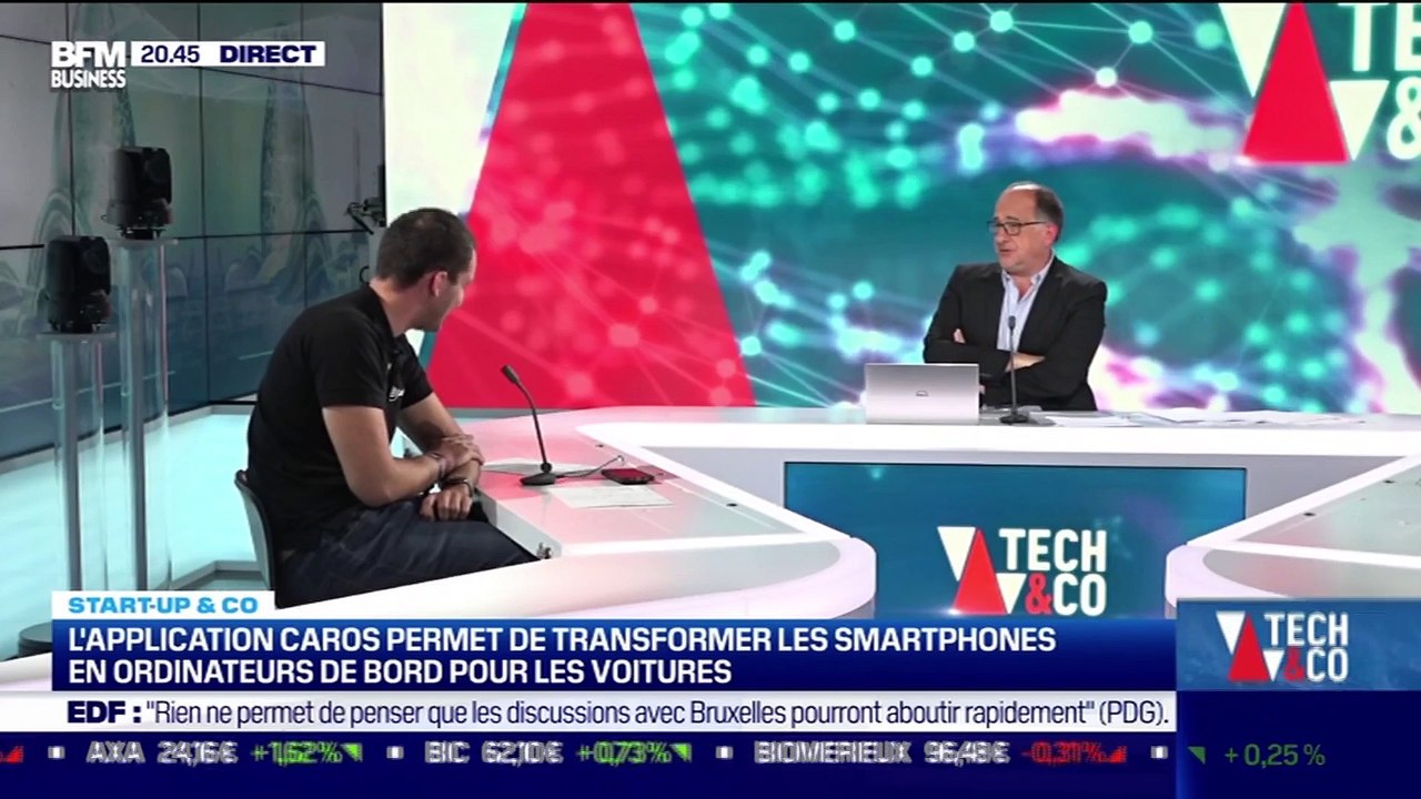 Start up & co : L'application CarOS permet de transformer les smartphones en ordinateurs de bord pour les voitures - 06/05