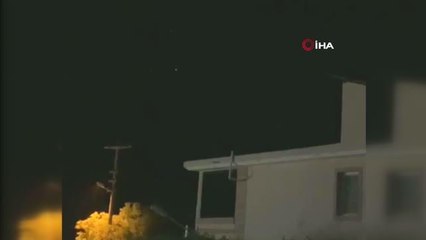 Gökyüzündeki esrarengiz ışıklar merak konusu oldu