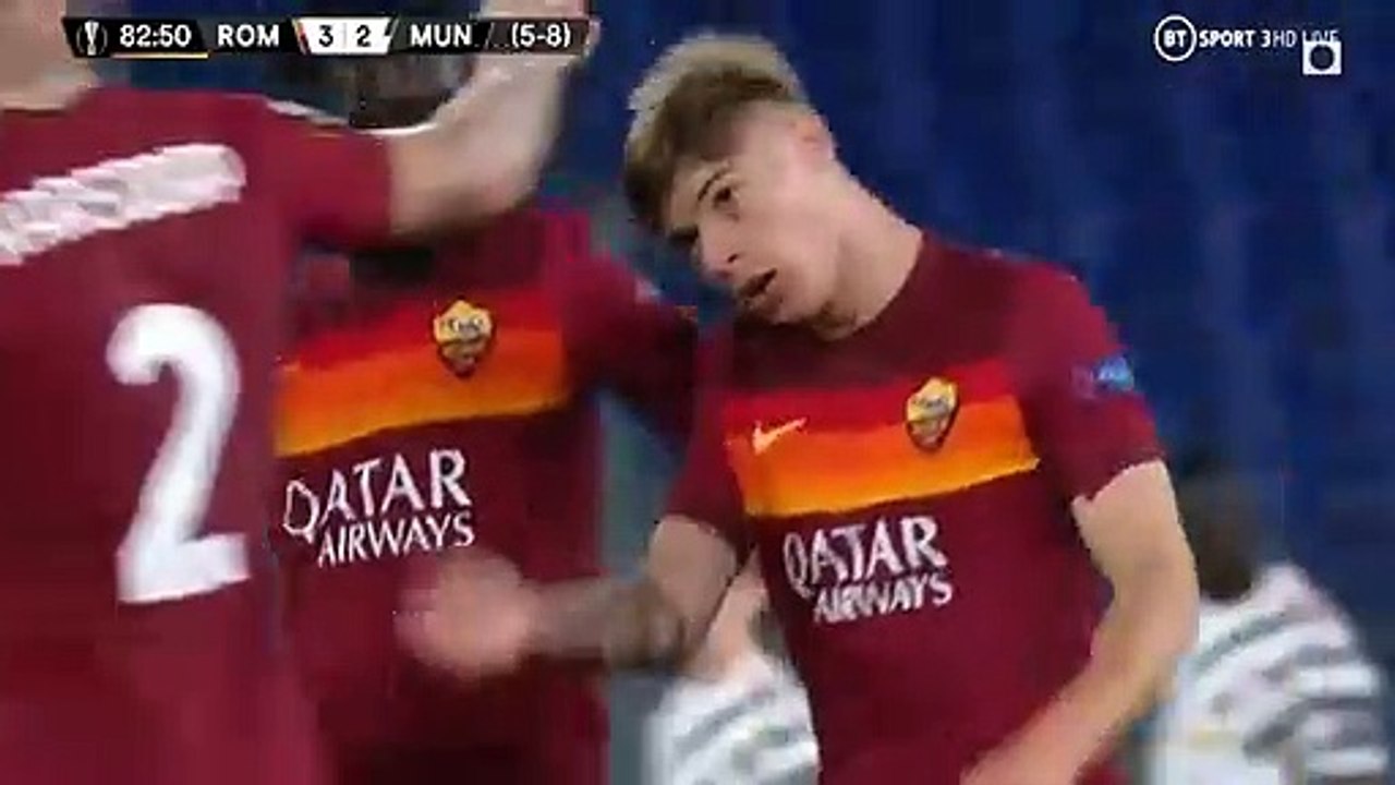 Nicola Zalewski Goal - Roma vs Manchester United 3-2 06/05/2021