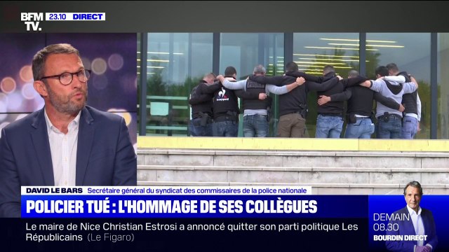 Policier tué: pour David Le Bars, l'État n'a pas pris la mesure de l'importance de renforcer le régalien dans une société qui se durcit