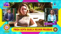 ¡Frida Sofía en búsqueda de pruebas y testigos contra Enrique Guzmán!