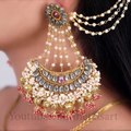 9 Royal Bridal!!.. Diy Bahubali Earrings | Latest Party Wear Jewelry Design