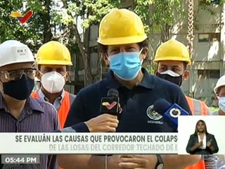 Ingenieros estudian condiciones del resto de los corredores techados de la UCV