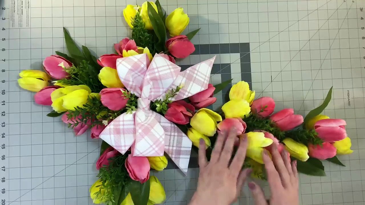 Dollar Tree Wreath | Spring Wreath | Diy Easter Decor