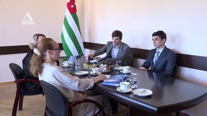 Инал Габлия встретился с гостями из Татарстана