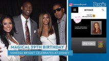 Vanessa Bryant Celebrates 39th Birthday at Disneyland, Gets Wishes from Kim Kardashian, Beyoncé