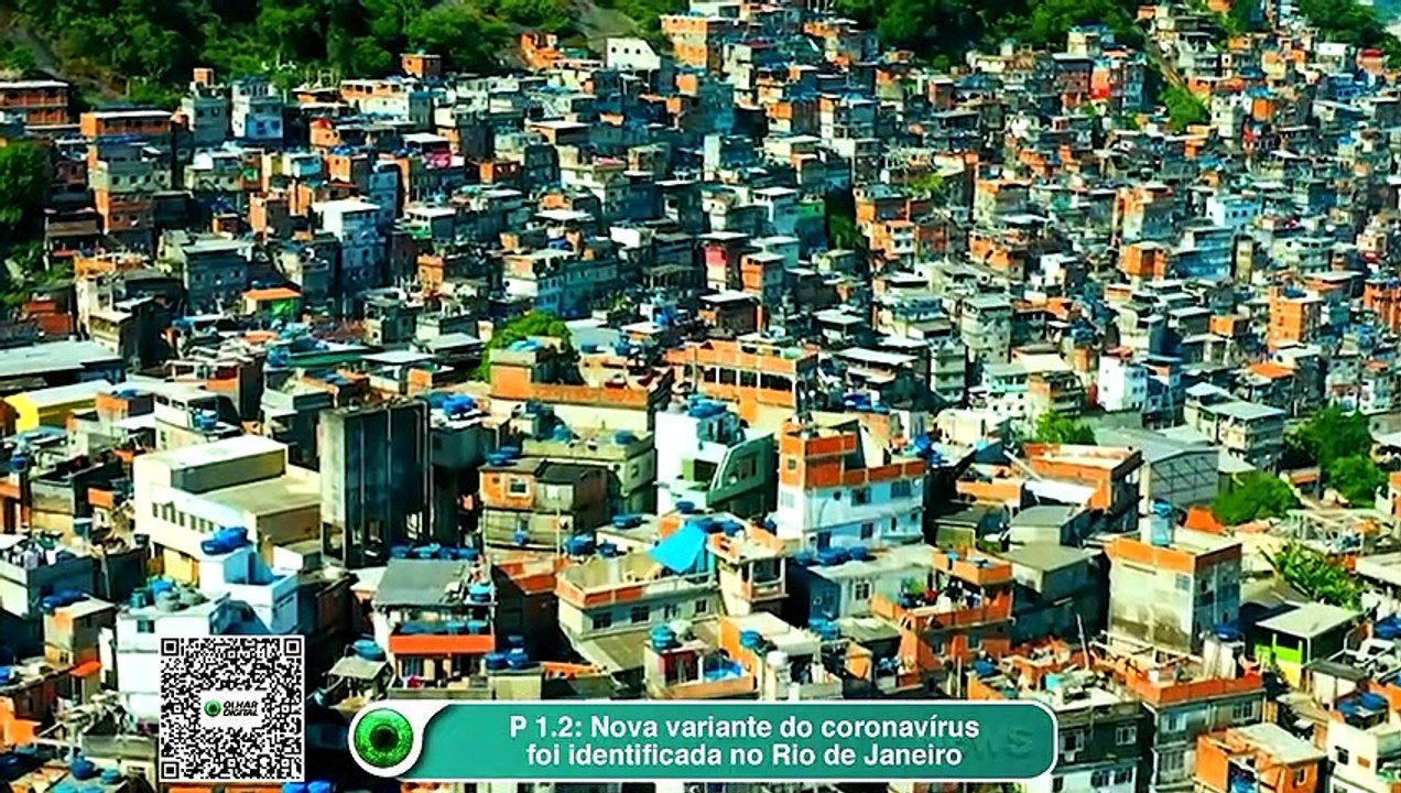 P 1.2- Nova variante do coronavírus foi identificada no Rio de Janeiro