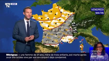 La météo pour ce vendredi 7 mai 2021
