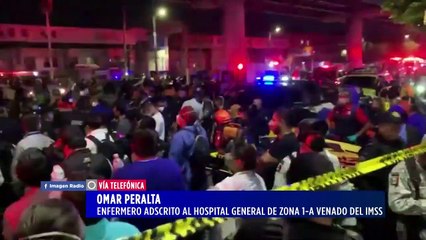 "Fueron momentos de terror": Omar Peralta, el enfermero que ayudó a heridos en Línea 12
