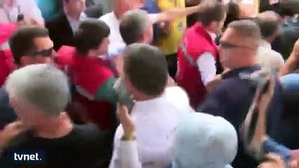 Görmez, Suriyeli hamile kadın ve çocuğunun cenazesinde ağladı!