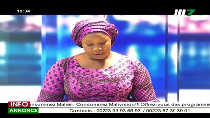 JT BAMBARA 19H30 DU 06 MAI 2021