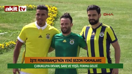 İşte Fenerbahçe'nin yeni sezon formaları