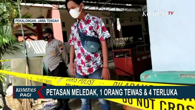 Petasan Meledak Akibatkan Bangunan Madrasah Rusak, 1 Orang Tewas dan 4 Luka-luka