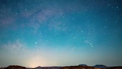 Staring straight into the Milky Way