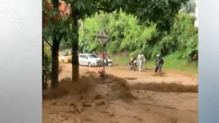 Serias afectaciones y emergencia por fuertes lluvias en Antioquia