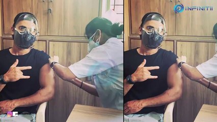 Pulkit Samrat Takes His First Covid-19 vaccine