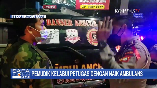 Akal-akalan Demi Mudik ke Kampung Halaman, Mudik Naik Ambulans Hingga Nyamar jadi Kernet