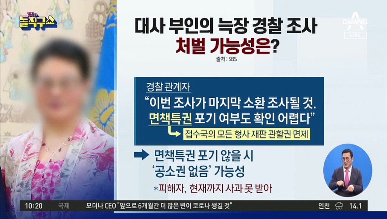[핫플]‘폭행’ 벨기에 대사 부인, 한 달 만에 경찰 조사