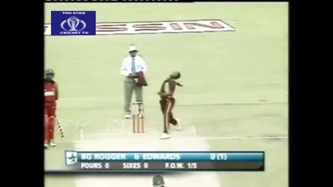 Fidel Edwards Top 10 Wickets Compilation