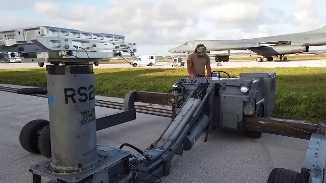 B-1 Lancer Heavy Munitions Loading