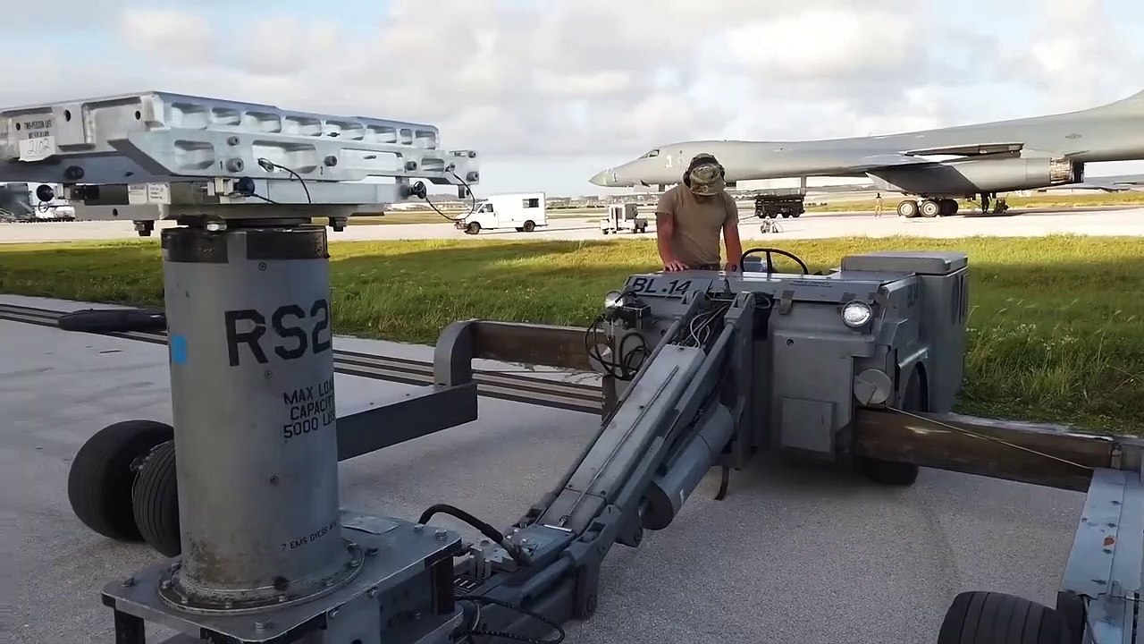 B-1 Lancer Heavy Munitions Loading