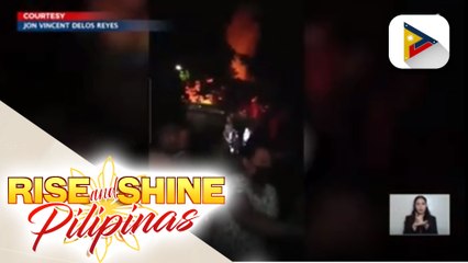 Apat na bahay, natupok ng apoy sa Rodriguez, Rizal