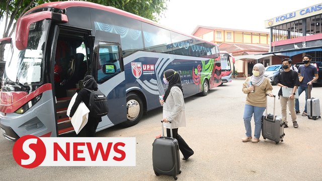 Over 130,000 students leave varsities for Hari Raya at home