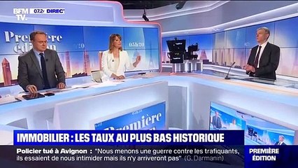 Immobilier : les taux au plus bas historique - 07/05