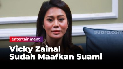 Vicky Zainal Akui Sudah Maafkan Suami Sejak Awal