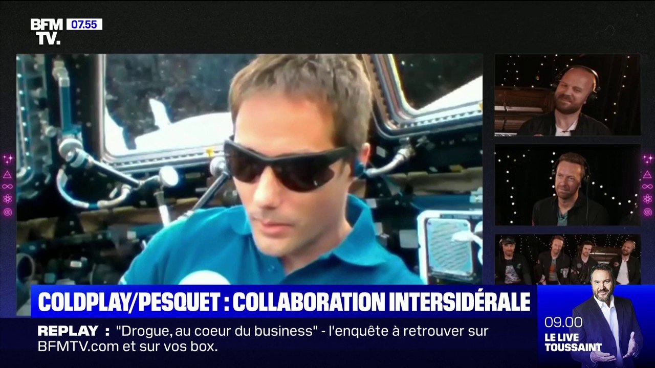 Coldpay lance son nouveau single depuis l'espace grâce à Thomas Pesquet