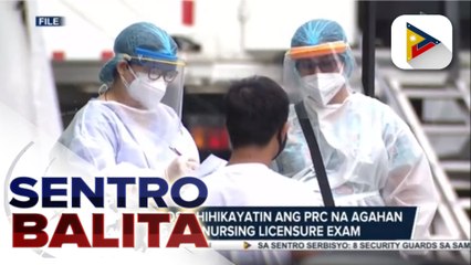 Philippine Red Cross, hihikayatin ang Professional Regulation Commission na agahan ang 2021 Nursing Licensure Exam