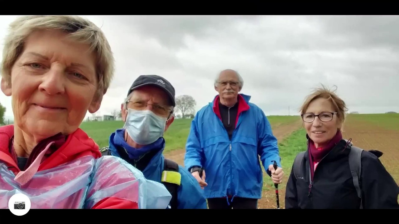 Marche nordique a pont sur seine 6 mai avec michel