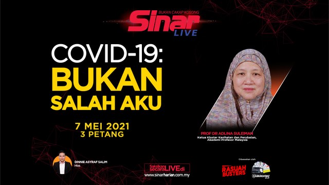 [LIVE] COVID-19: Bukan salah aku