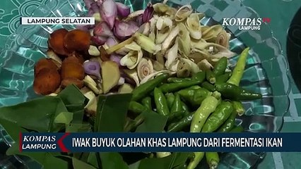 Iwak Buyuk Olahan Khas Lampung dari Fermentasi Ikan Seluang