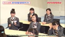 Sakura Gakuin 2016 Nendo Test ENG SUB