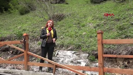 KIŞ UYKUSUNDAN UYANAN AYILAR, UZUNGÖL'E İNDİ