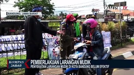 Sekda Kota Bandung: Larangan Mudik Belum Efektif