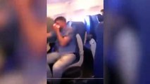 Sarhoş yolcu uçakta kanlar içinde kaldı!
