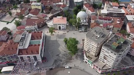DRONE - "Tam kapanma"nın birinci haftasında sakinlik yaşanıyor