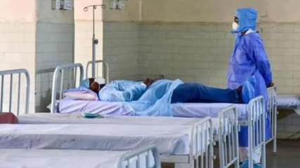Patients wait for hours to get oxygen beds in Dhanbad amid shortage