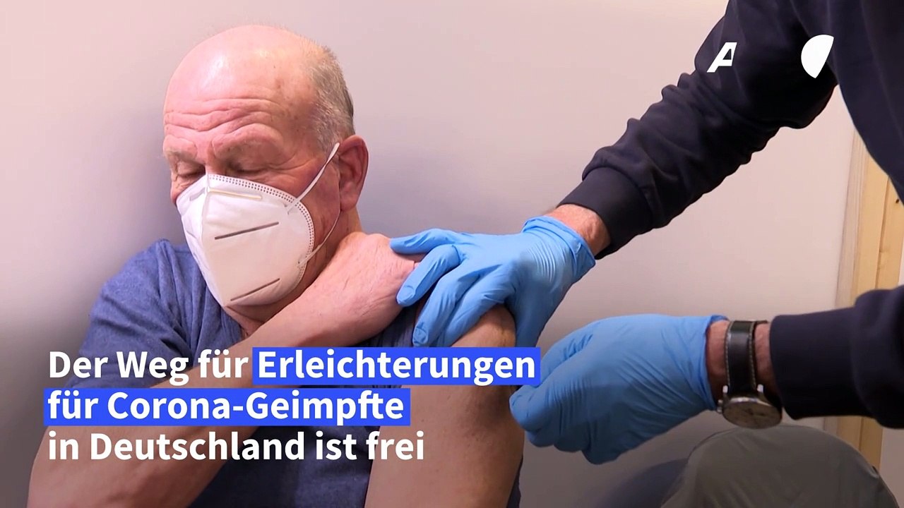 Weg für Erleichterungen für Corona-Geimpfte ist frei