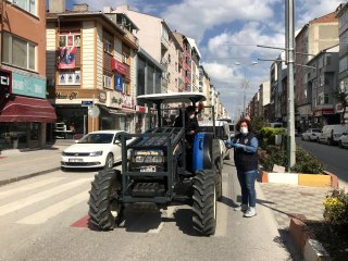 Araçla market alışverişine af yok